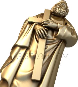 Statuette (STK_0076) 3D model for CNC machine